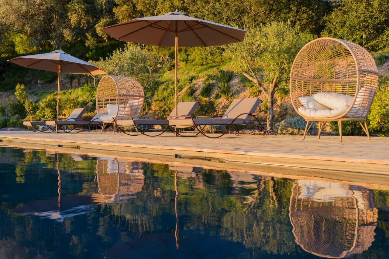 Terre De Maquis, Maison D'Hotes Vue Mer Corse Sari-D'orcino Kültér fotó