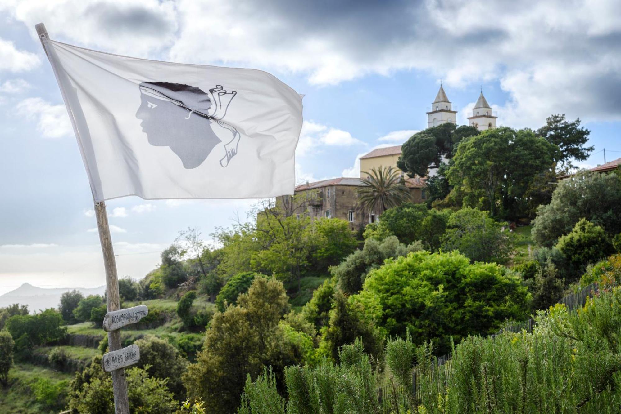 Terre De Maquis, Maison D'Hotes Vue Mer Corse Sari-D'orcino Kültér fotó