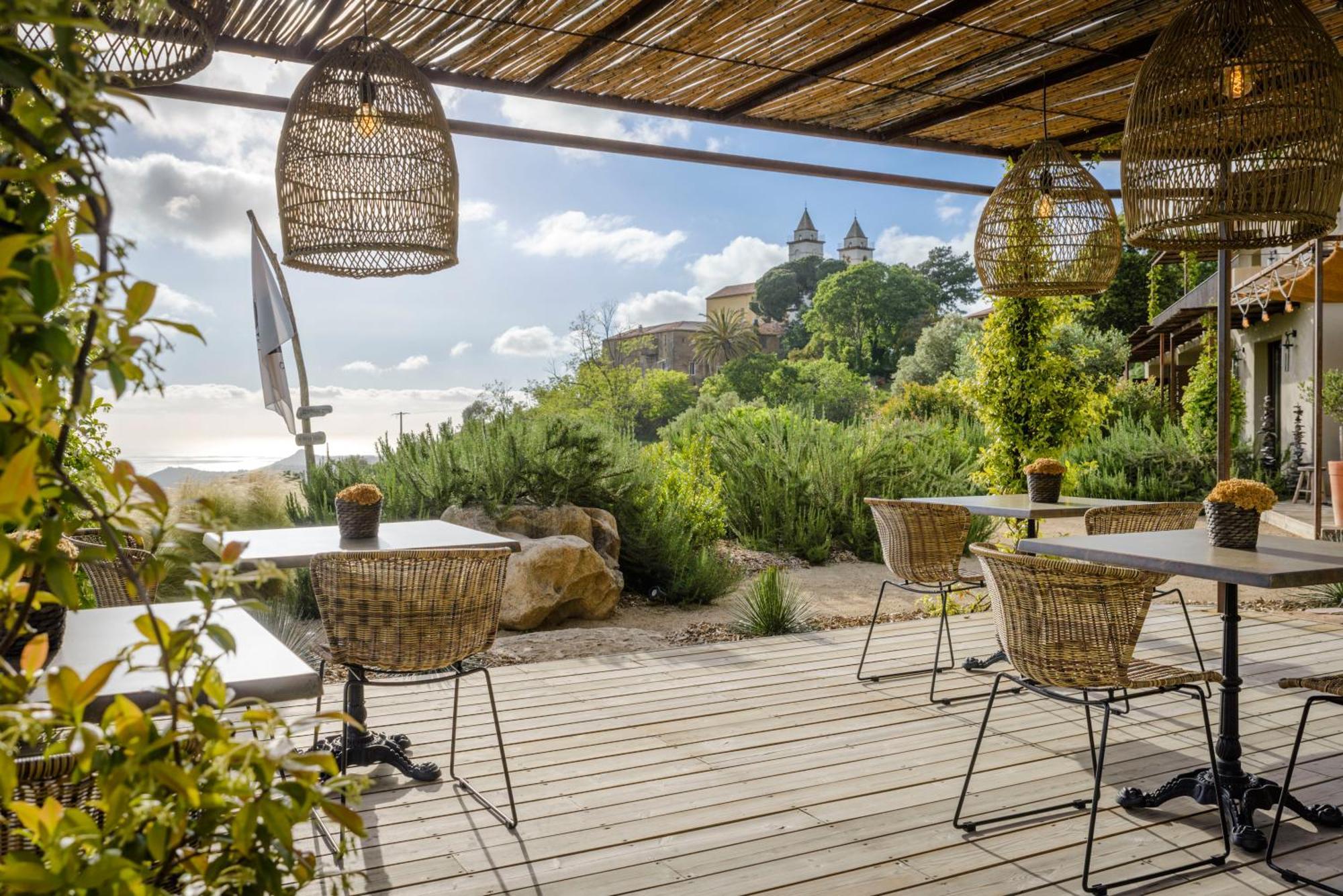 Terre De Maquis, Maison D'Hotes Vue Mer Corse Sari-D'orcino Kültér fotó