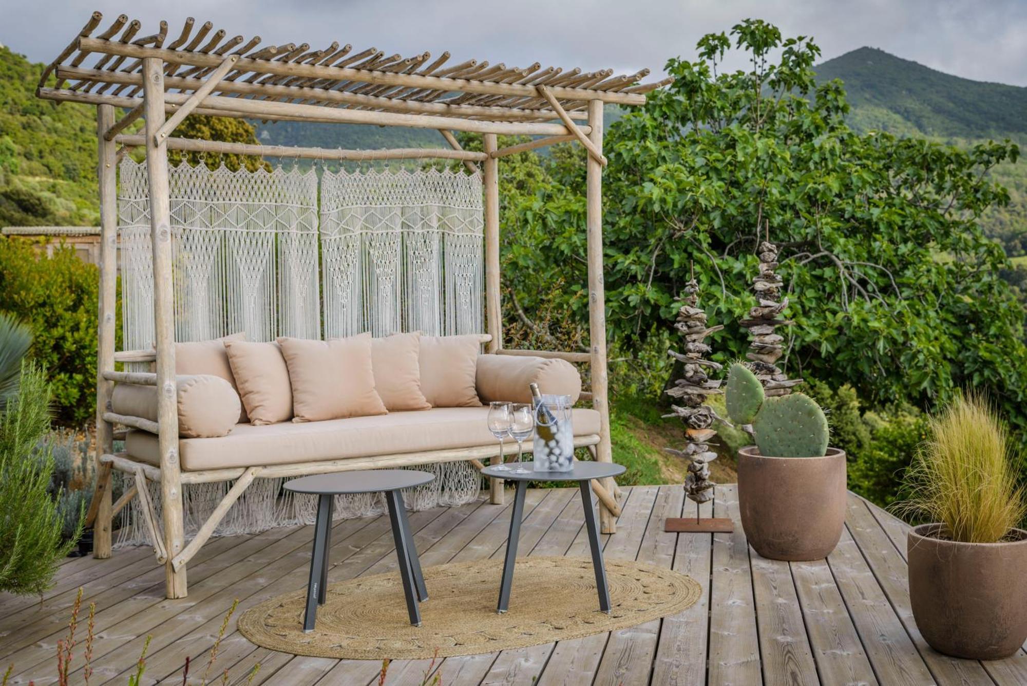 Terre De Maquis, Maison D'Hotes Vue Mer Corse Hotel Sari-D'orcino Kültér fotó