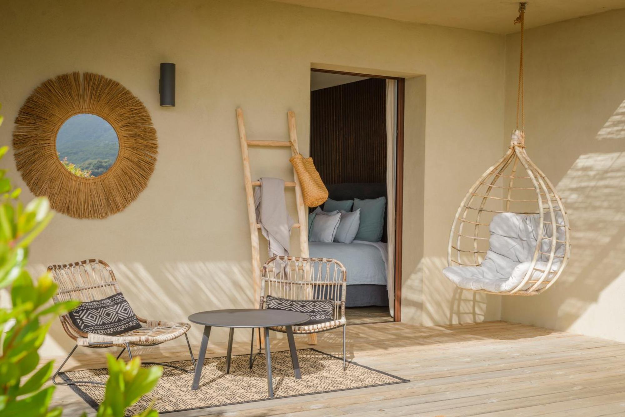 Terre De Maquis, Maison D'Hotes Vue Mer Corse Hotel Sari-D'orcino Kültér fotó