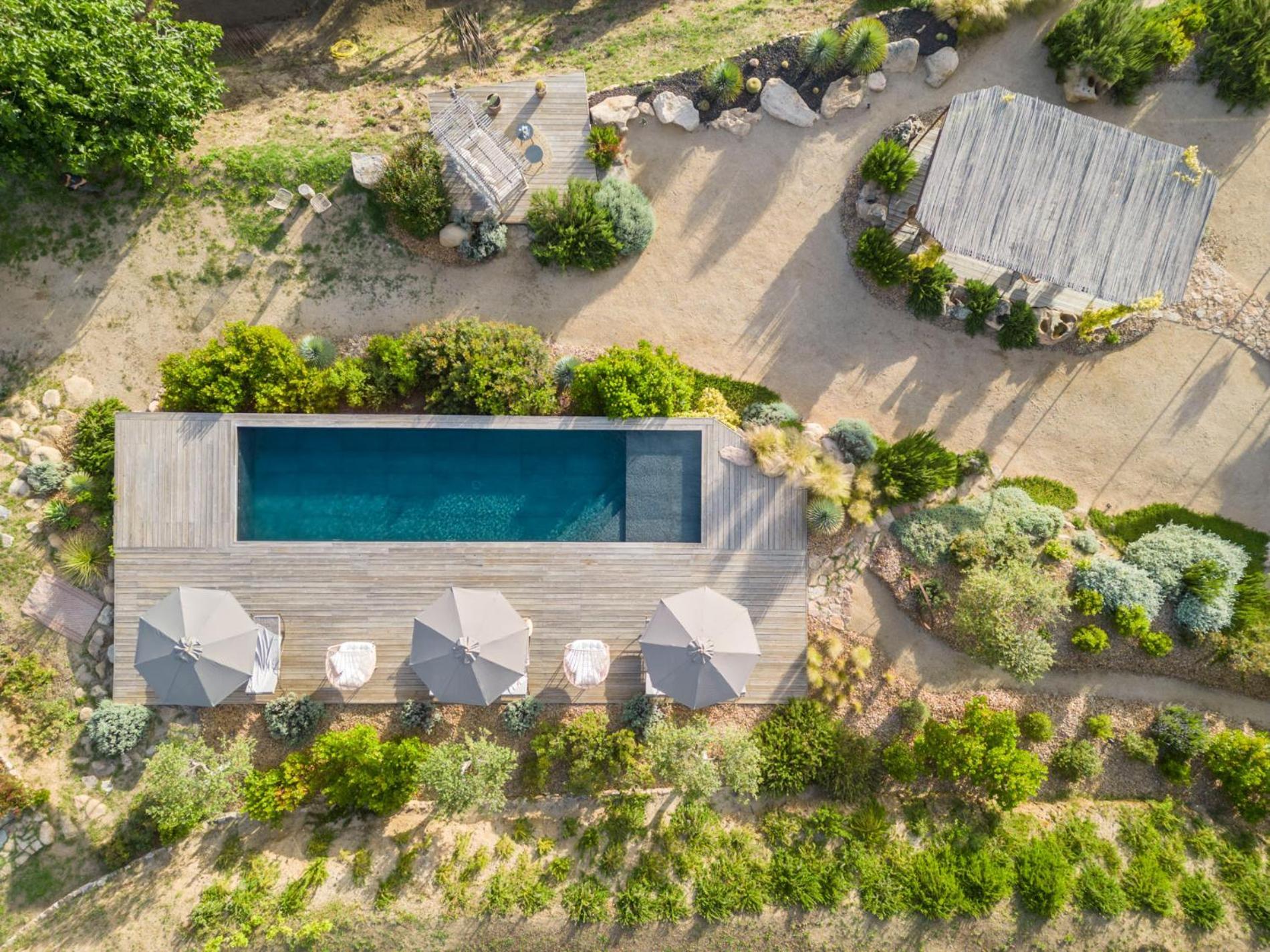 Terre De Maquis, Maison D'Hotes Vue Mer Corse Sari-D'orcino Kültér fotó