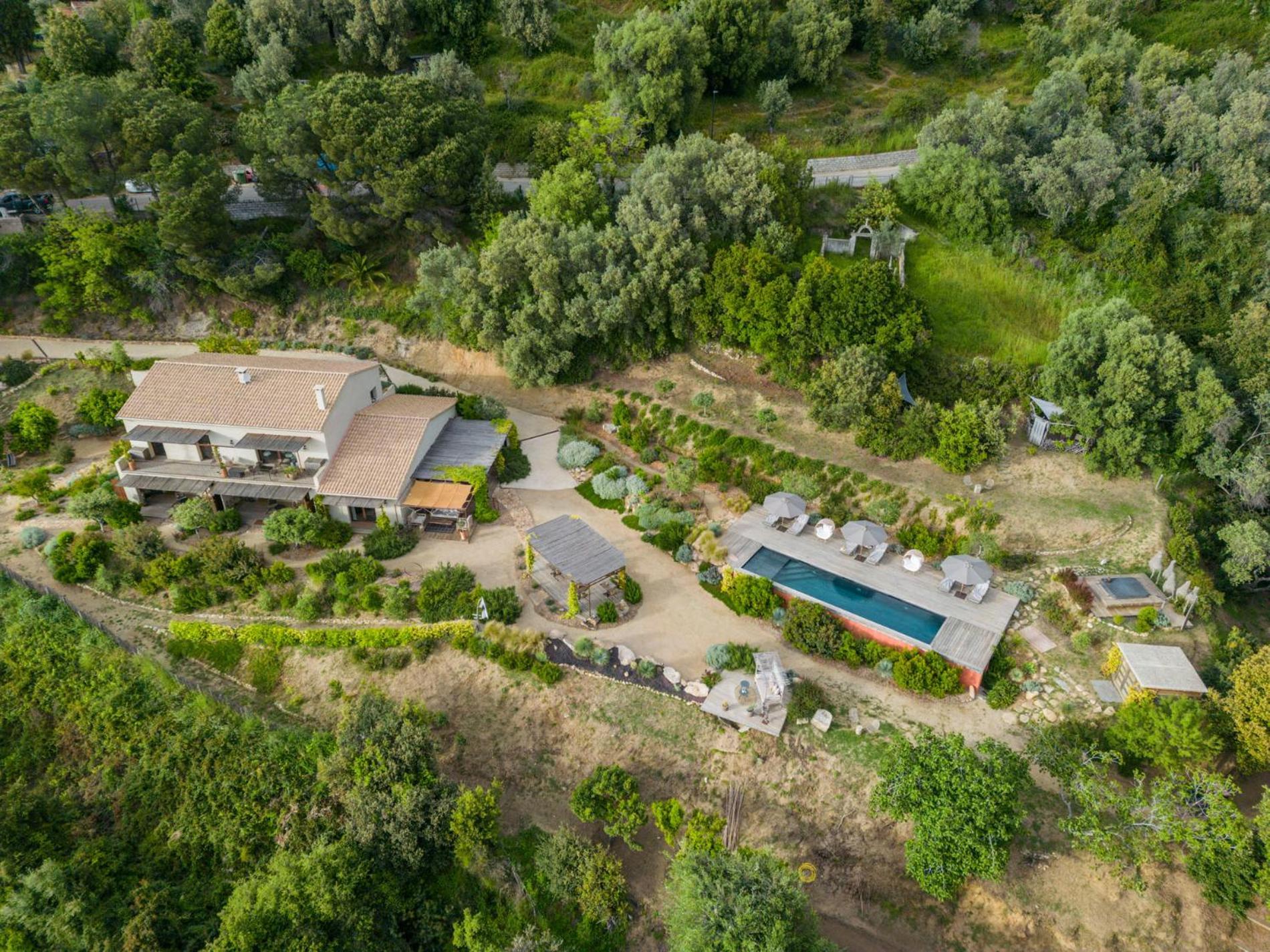 Terre De Maquis, Maison D'Hotes Vue Mer Corse Sari-D'orcino Kültér fotó